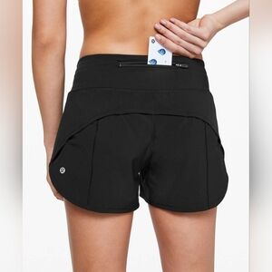 Lululemon Speed Up Short Long *4" Updated Fit Black